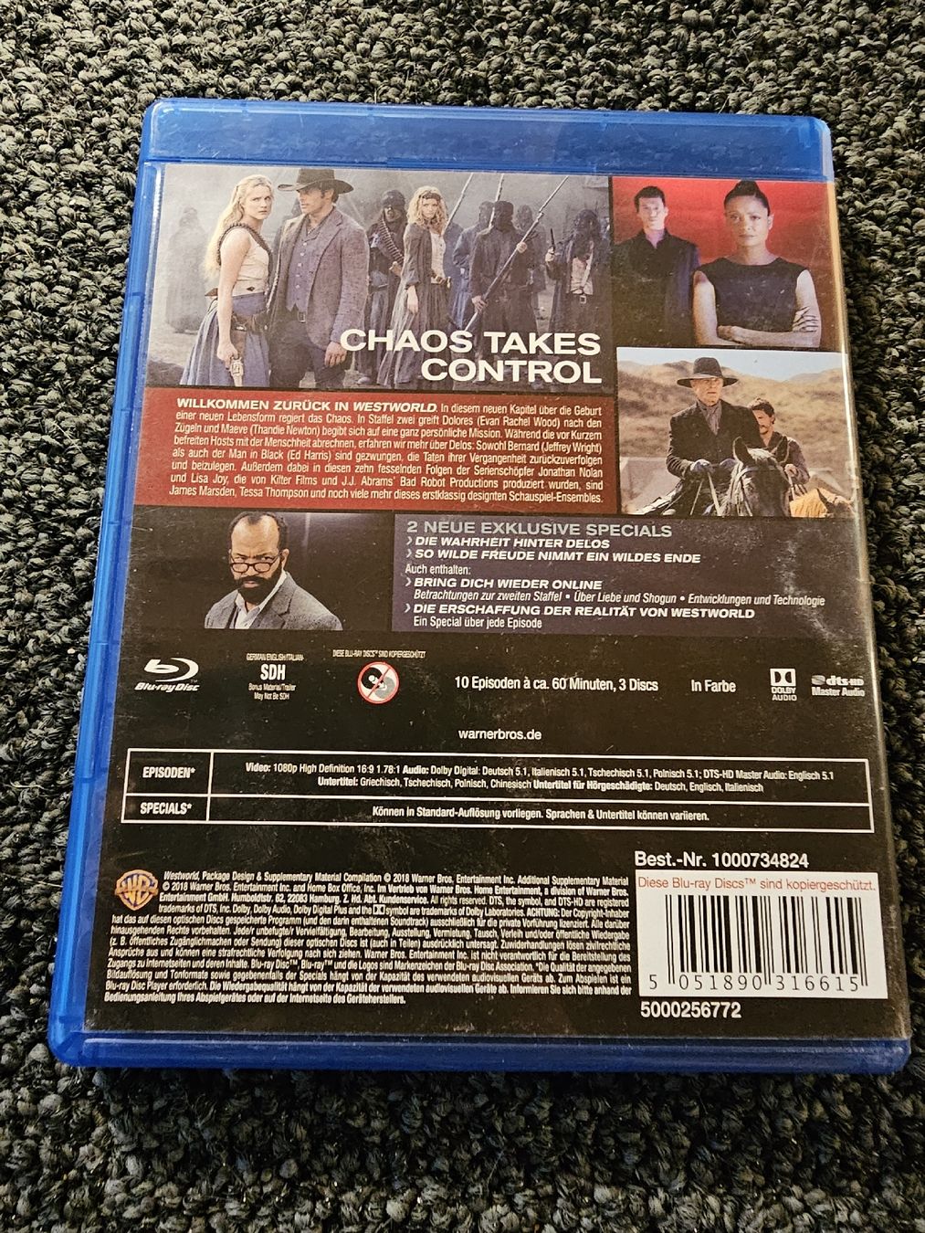 Tutti i DVDs: Westworld Staffel 2 Blu-ray  – Usato da Ruswil venduto da jan_bxl5 1