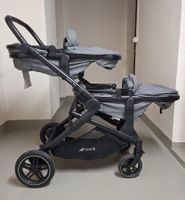 Kinderwagen Hauck Atlantic Twin grau sehr guter Zustand.