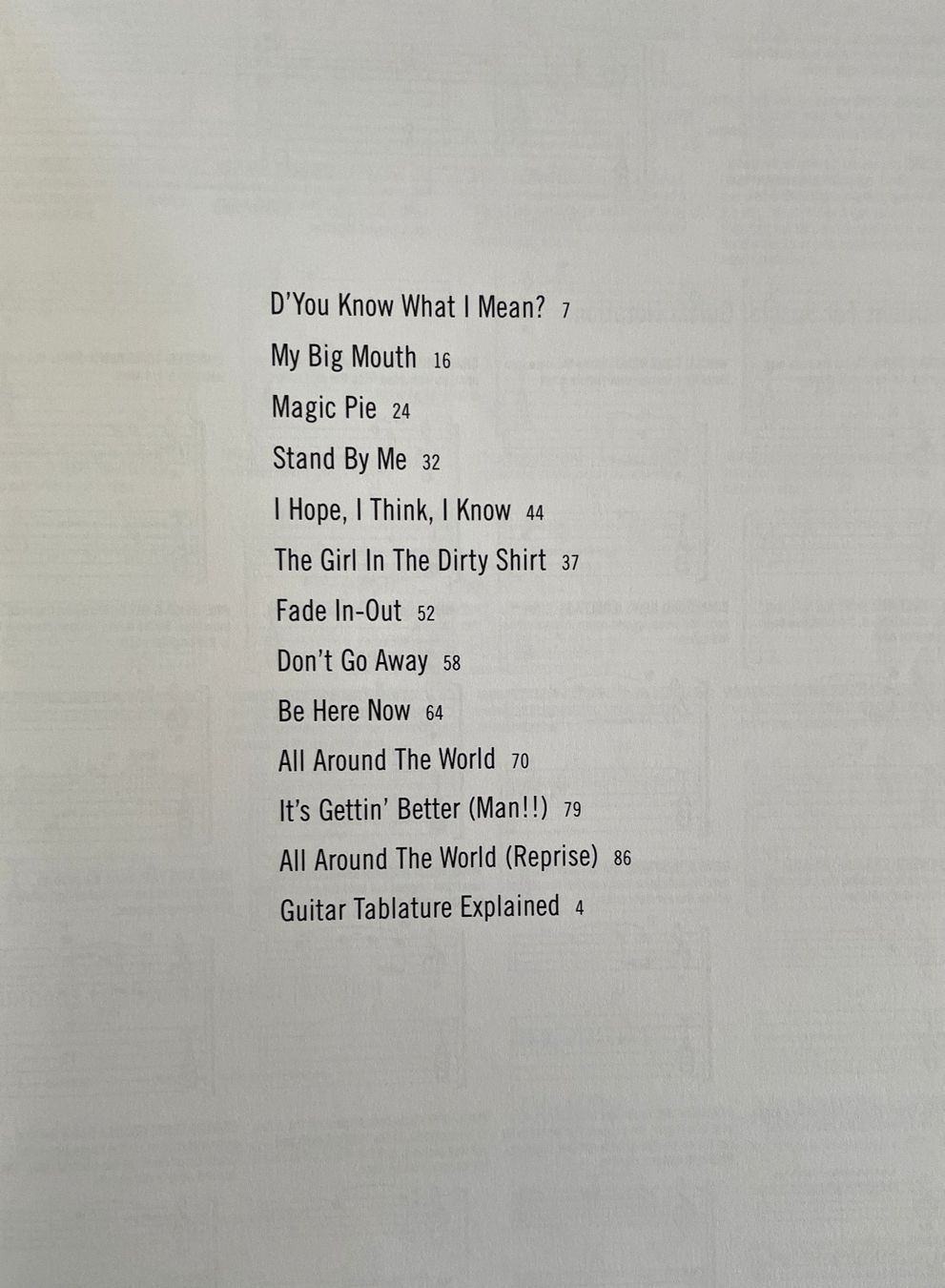 Libri: Oasis - Be Here Now Songbook  Guitar – Usato da Savagnier venduto da Ne2065 1