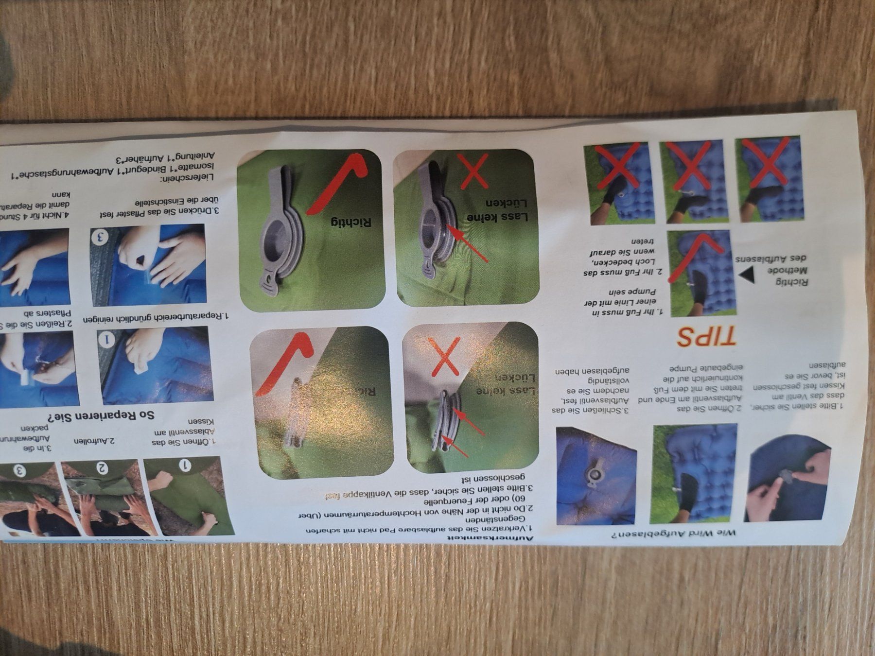 Matratzen: Luftmatratze mit integrierter Pumpe – Gebraucht aus Nunningen von AngelMagicSaCoCe 1