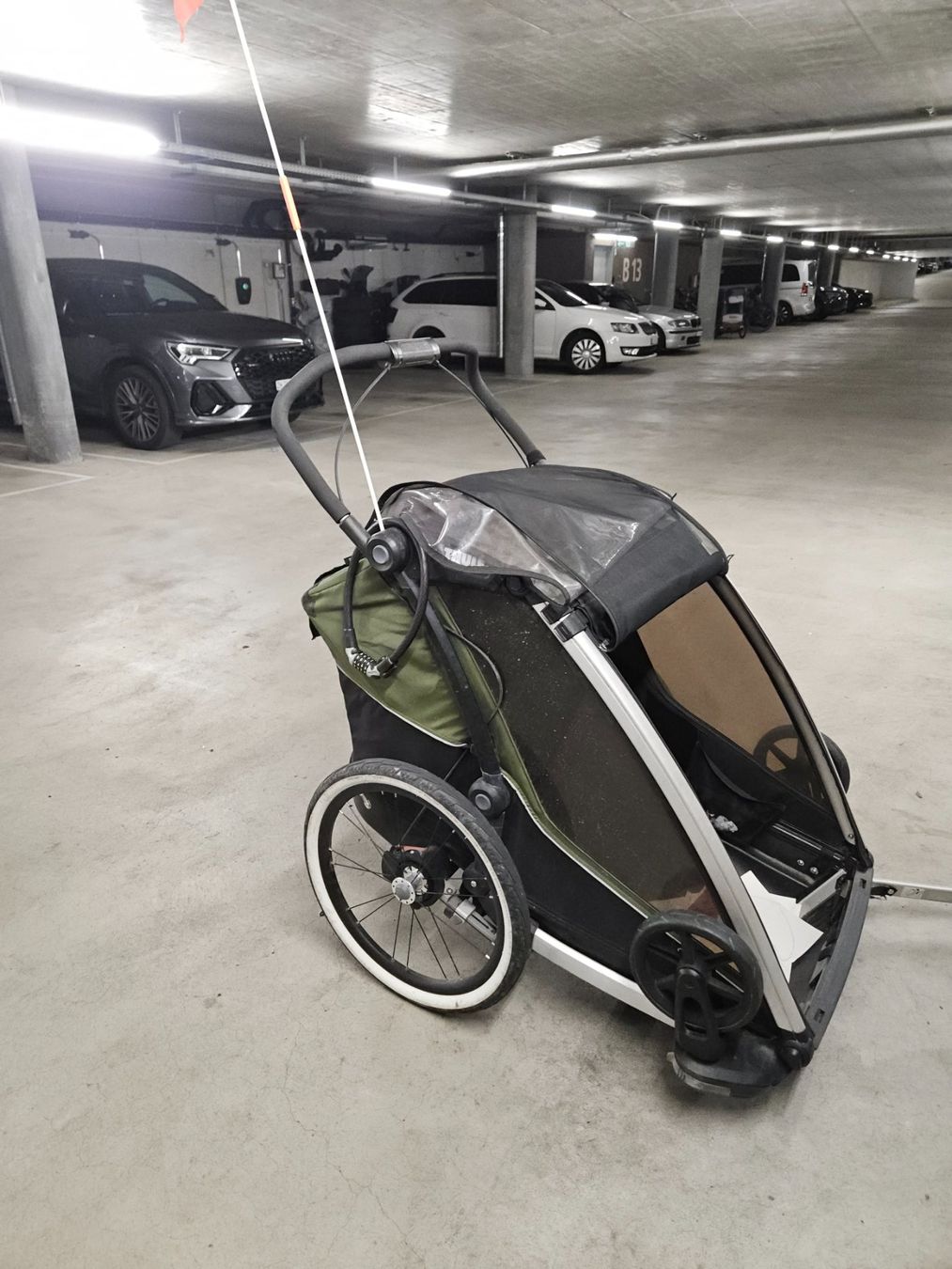 Thule Rimorchi: Velohanger Thule - 2Kinder – Usato da Zürich venduto da enricaa 2