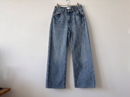 Wide Leg Hose Jeans Baumwolle Gr.M