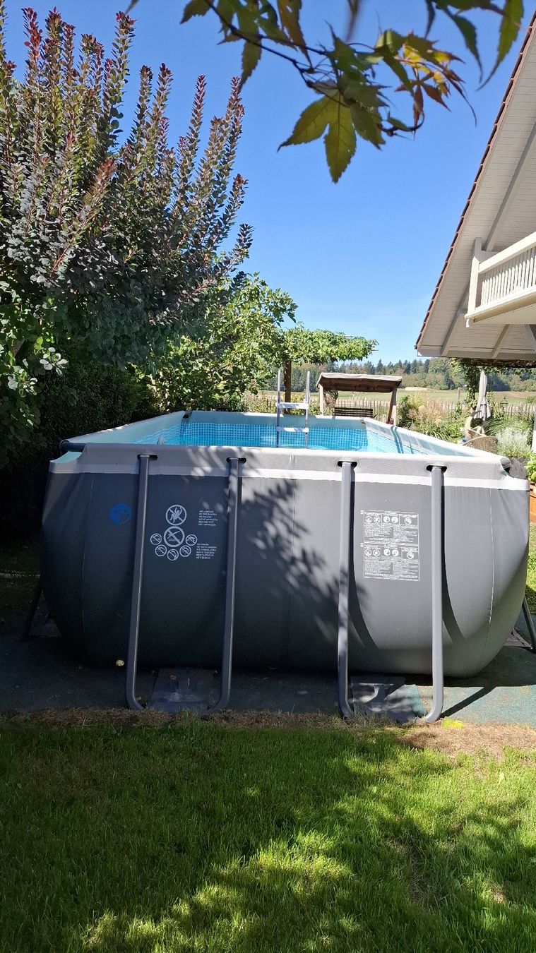 Intex Piscine: Aussenpoolanlage komplett – Usato da Künten venduto da Rocchi71 3