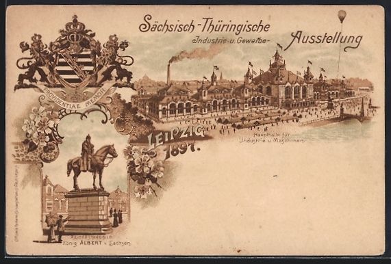 Entiers postaux: Litho Leipzig, Sächsisch-Thüringische  – D'occasion à Berlin par bartko-reher