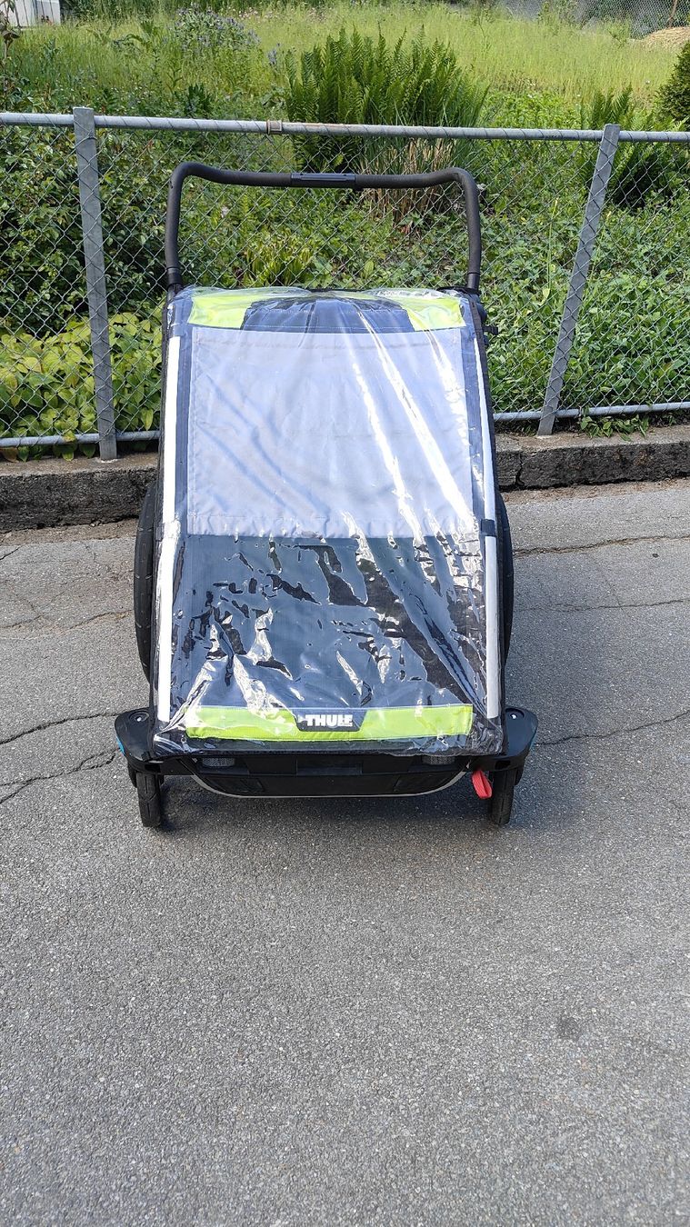 Thule Rimorchi: Thule Chariot CX 2 Kinderanhänger – Usato da Vättis venduto da niv_cv2r 2
