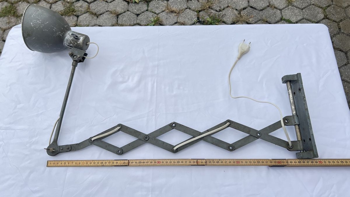 Lampen: Werkstattlampe  – Gebraucht aus Vilters von Antik2016 5