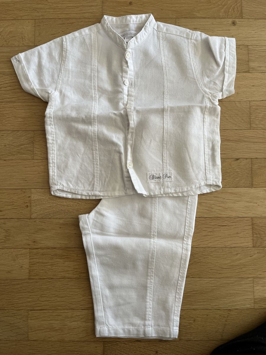 Pantaloni: Ensemble 2 pièces en lin taille 68 - 6 mois – Nuovo (secondo la descrizione) da Sion venduto da Nelsonkatz 3
