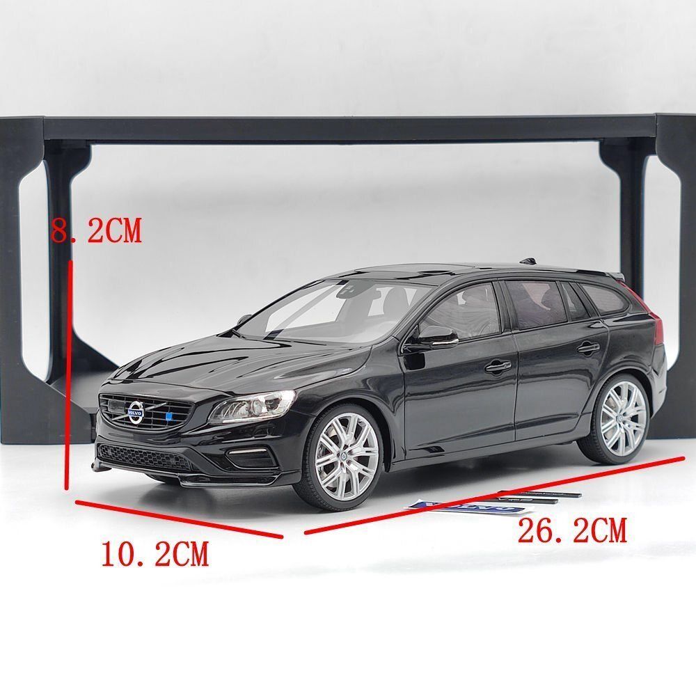 VOLVO V60 T6 AWD POLESTAR 2016 SCHWARZ 1:18 DNA COLLECTIBLES (Neu