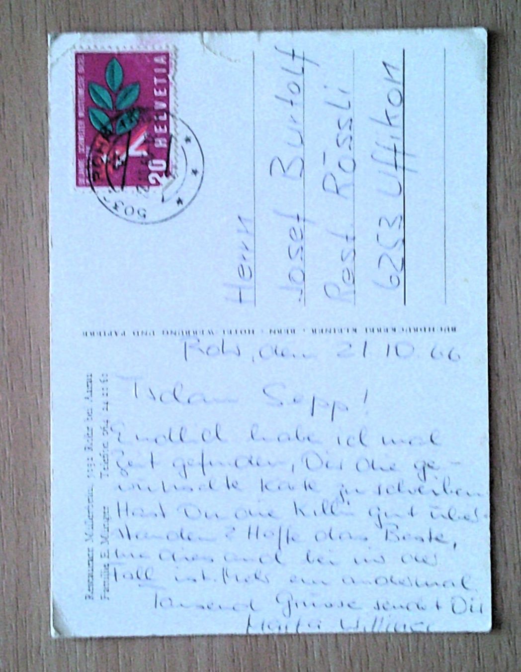 Cartoline postali: Restaurant Müllerbräu Rohr bei Aarau – Usato da Uffikon venduto da Semo2 1