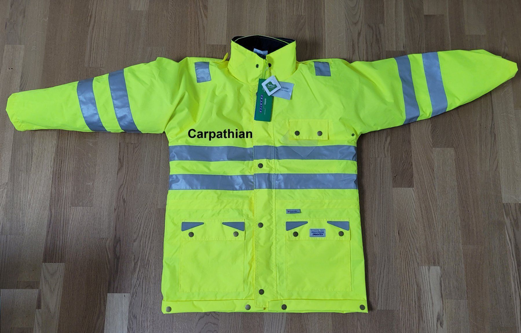 Jacken: Regen-Sicherheitswarnjacke Grösse M **TOP ANGEBOT** – Neu (gemäss Beschreibung) aus Unterlunkhofen von Carpathian 1