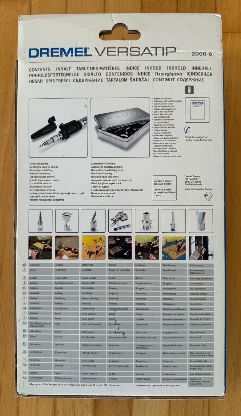Dremel Alle Werkzeuge: Fer à souder Dremel Versatip – Gebraucht aus Belfaux von  3