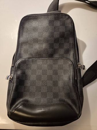 Louis Vuitton Avenue Sling Bag, Damier Graphite, Comme neuf
