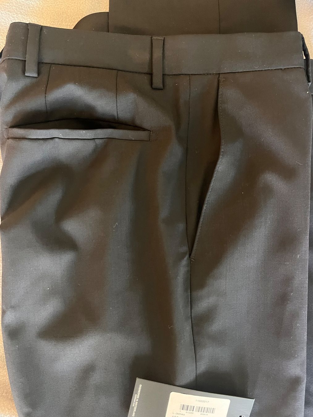 Strellson Pantaloni: Strellson Herren Anzughose Neu Gr. 90 – Nuovo e nell'imballaggio originale da Speicher venduto da Alberto6701 3