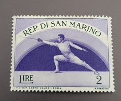 San Marino motiv briefmarke