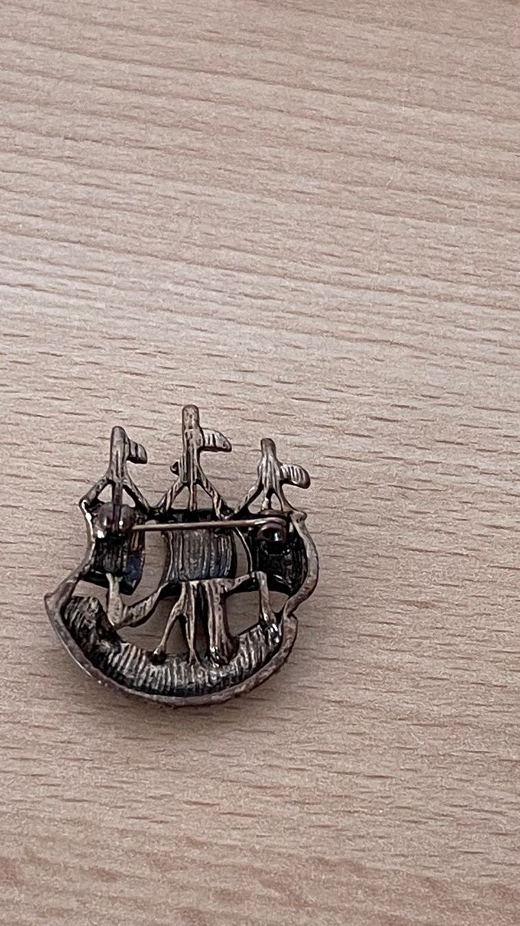 Spille & Fermagli: Brosche Antike Schiff Frankreich 3,5x4cm – Nuovo (secondo la descrizione) da Kölliken venduto da Prscoo 3