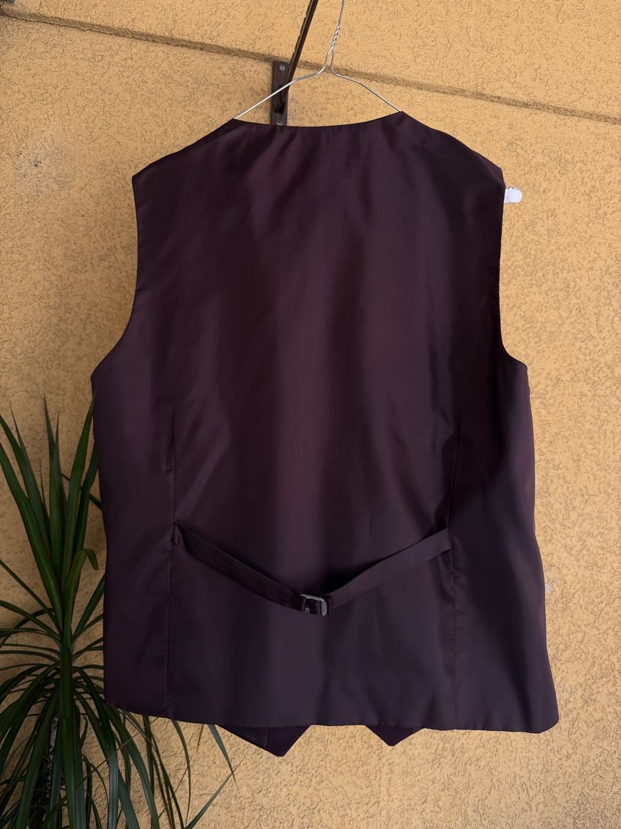 Anzüge: Completo da cerimonia da uomo bordeaux taglia 54 SLIM  – Gebraucht aus Glis von dor_b2nc 4