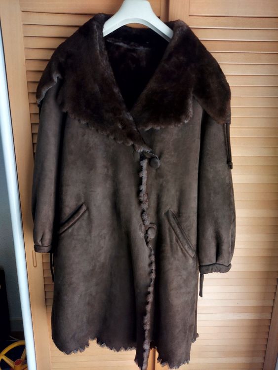 Manteau En Fourrure Véritable Dinasti - Taille 48 - Vintage - Neuf Sans étiquettes