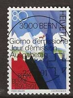 V0806 - 800 ans de Berne vollstempel