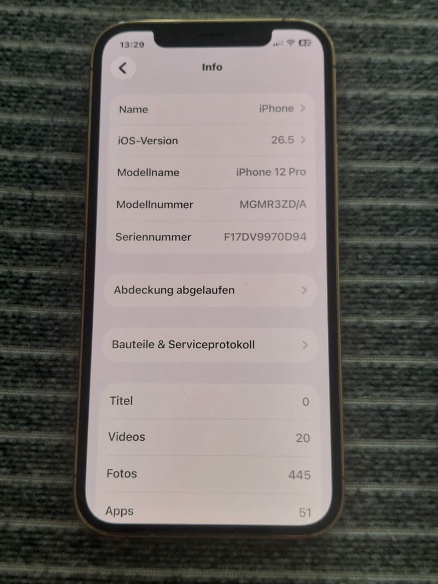 Apple Telefoni cellulari / Smartphones: Apple iPhone 12 Pro 256GB – Usato da Luzern venduto da M.Ai 2