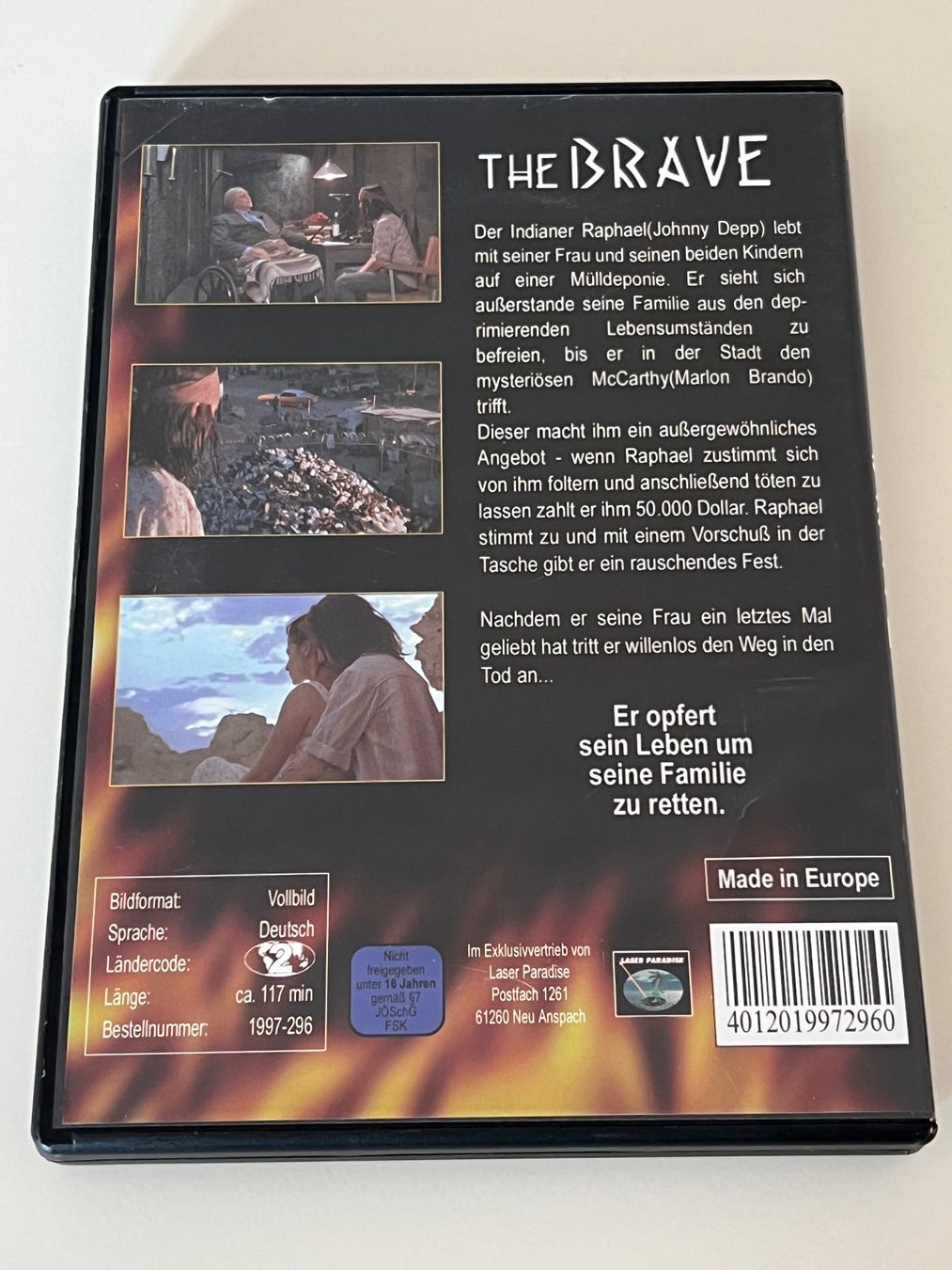 Tutti i DVDs: The Brave DVD mit Johnny Depp – Usato da Altstätten SG venduto da sheamus 1