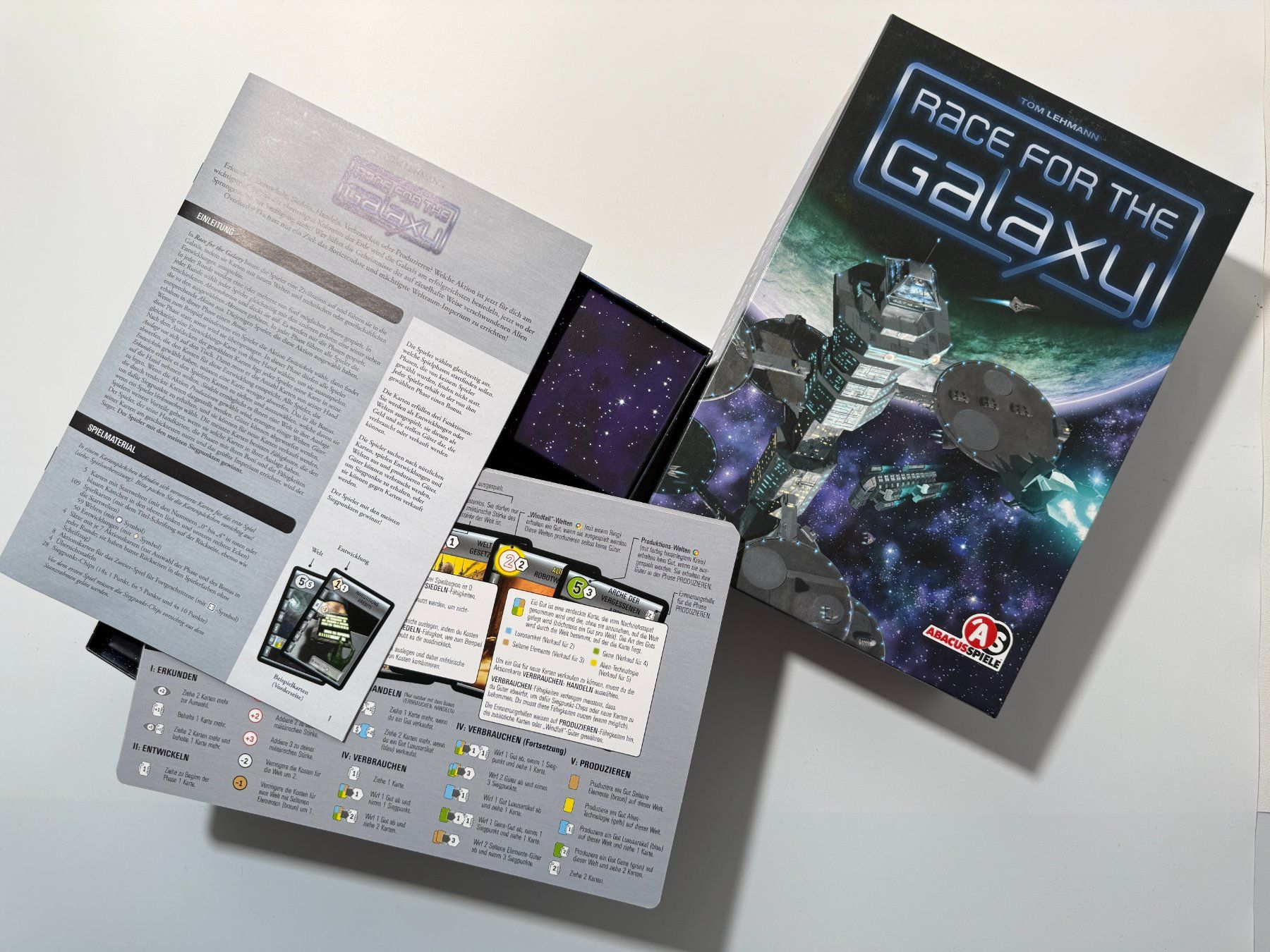 Spiele: Race for the Galaxy - Gesellschaftsspiel – Neu (gemäss Beschreibung) aus Gasel von Alter_Ego 1