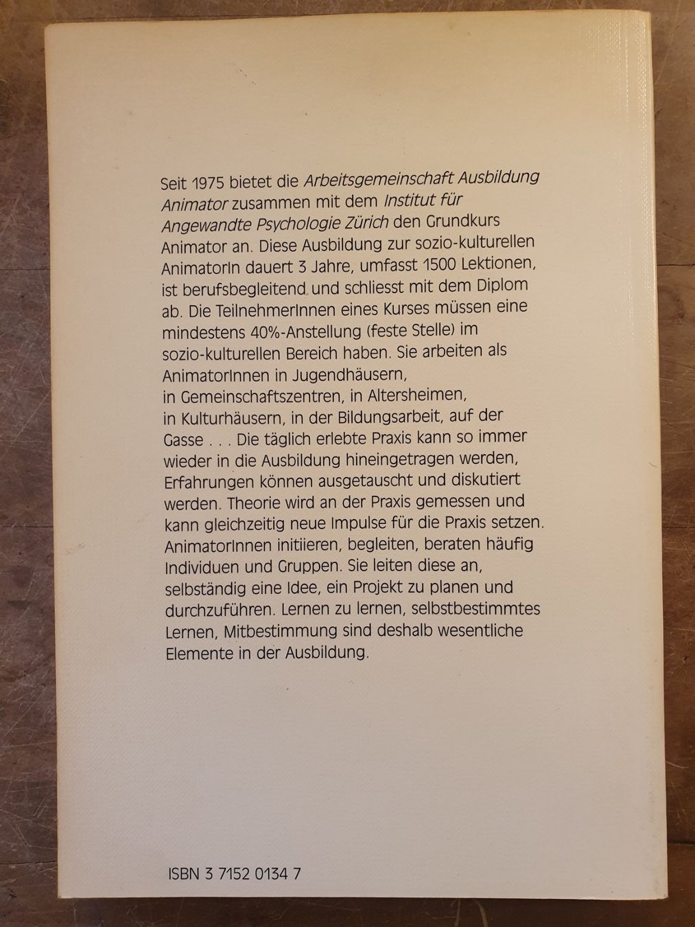 Bücher: Kaleidoskop Animation - Pro Juventute – Gebraucht aus Zürich von loosebone 9