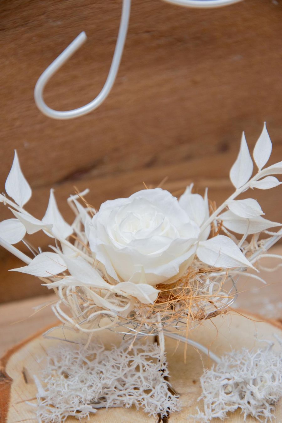 Tutte le decorazioni: Herz Deko mit haltbarer Rose – Nuovo e nell'imballaggio originale da Unterentfelden venduto da mag-images 1