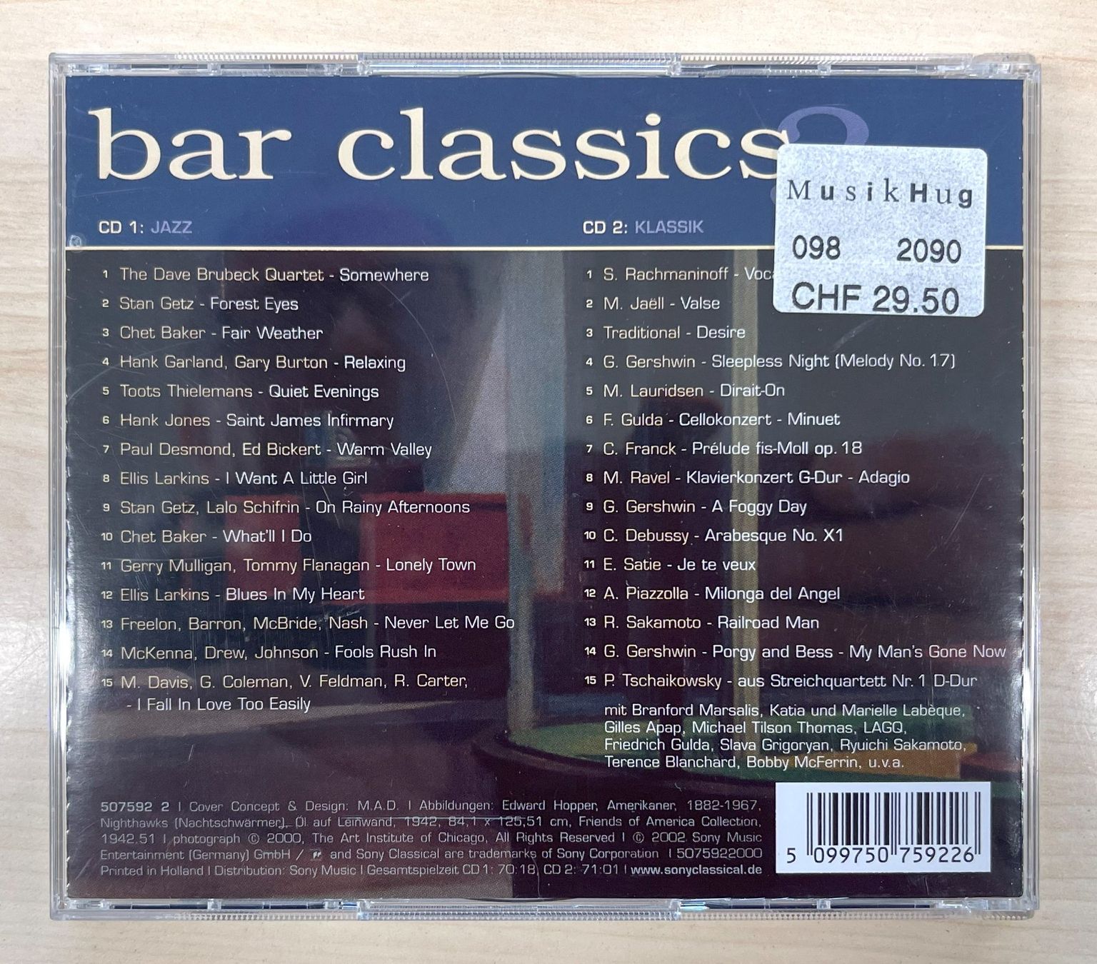 CDs: Bar Classics 3 - CD – Gebraucht aus Oftringen von Vucki 1