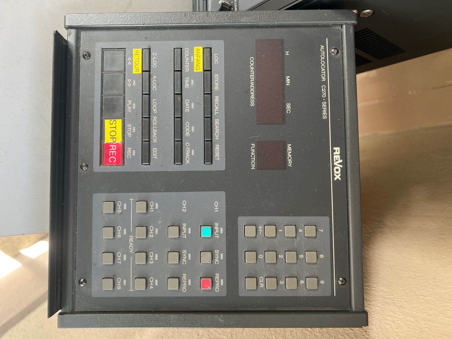 Studer Apparecchi a nastro: Studer Revox C 278 Tonbandmaschine – Usato da Gebenstorf venduto da Secondtronik 1