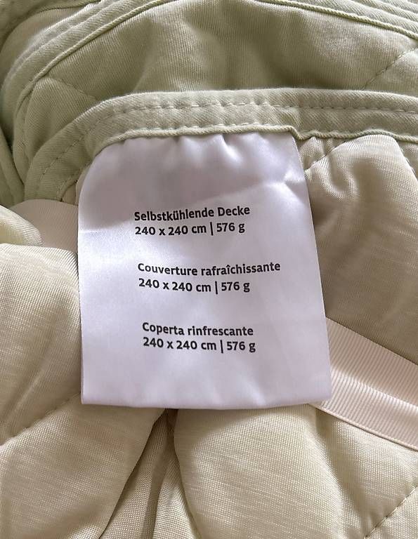 Coperte: Selbstkühlende Klima Decke Manor – Usato da Olten venduto da leoniee290118 2
