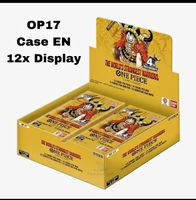 One Piece OP17 Case EN 12 Display Caja nuovo preorder