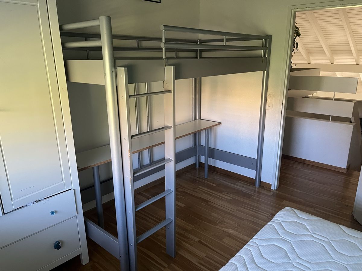 Hasena Letti: Hochbett grau Sp@ce-Concept Hasena 90x200cm – Usato da Greifensee venduto da Tomxxxx 2