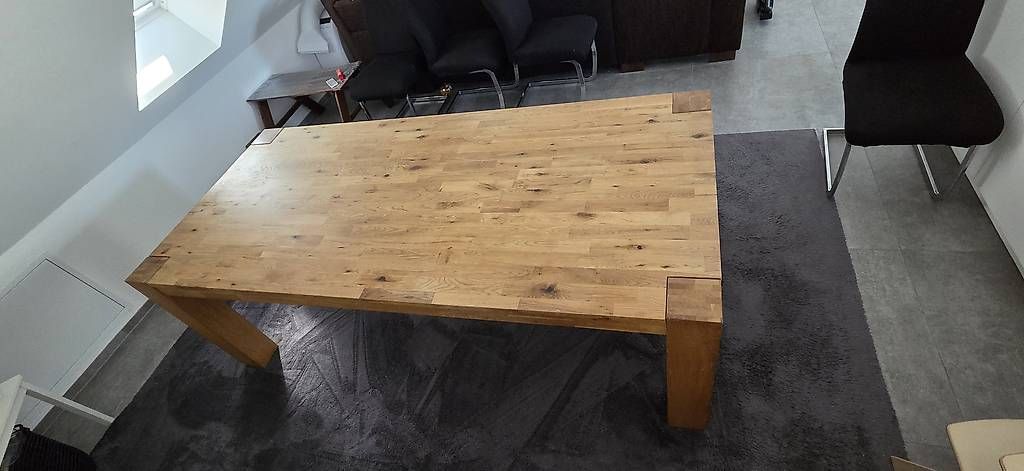 Tables: Massivholztisch Eiche – D'occasion à Erschwil par vfr_t8xz 3