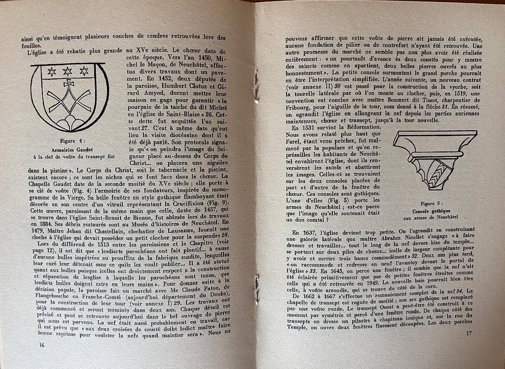 Bücher: Histoire de Saint-Blaise - Deuxième cahier – Gebraucht aus Adliswil von Heimite 4