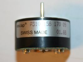 22 Stk. portescap disc Magnet stepper Motors P310 158 170 09