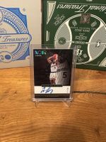 Carte Panini Noir Tim Hardaway autographe /99
