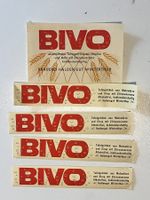 5 Etiketten Bivo Tafelgetränk Haldengut Winterthur