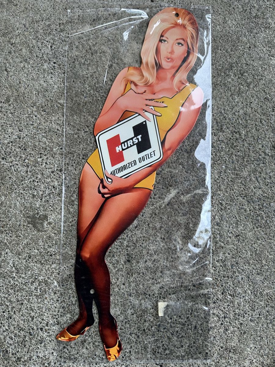 Schilder: Pin up hurst Werbung Reklame Classic  – Neu (gemäss Beschreibung) aus Reinach AG von rares75
