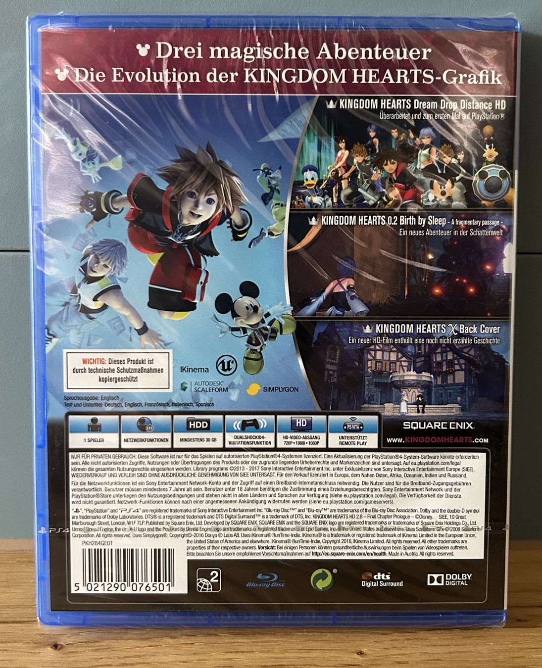 Giochi: Kingdom Hearts HD 2.8 Final Chapter Prologue PS4 – Nuovo e nell'imballaggio originale da Liebefeld venduto da Eaglewings5 1