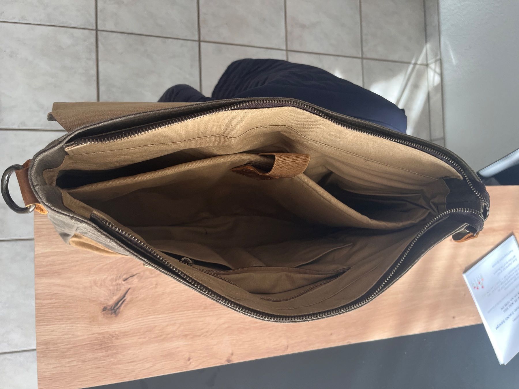 Valises & Sacs: Aktentasche-Zeltstoff – Neuf (Voir description) à Rüschegg Heubach par Pimpolino13 3