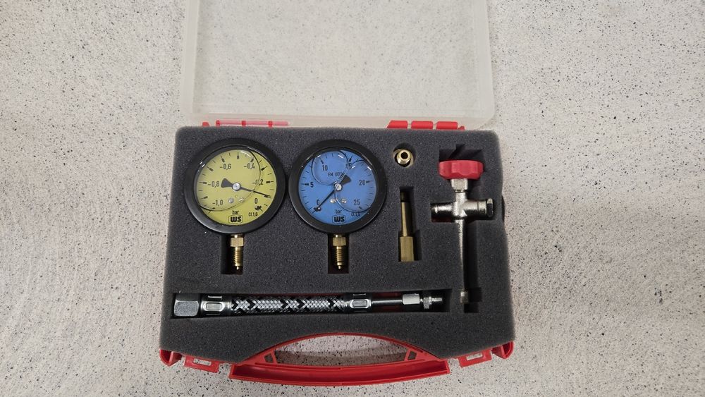 AFRISO Manometer 3bar MINI, Steckanschluss