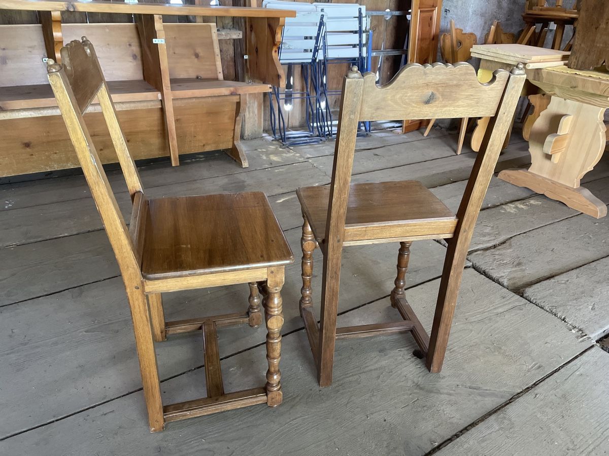 Sedie: 2 Stühle in Nussbaum – Usato da Almens venduto da bsundrix 3