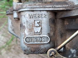 Vergaser WEBER 32 IBA 20, mit Benzinpumpe, FIAT 127