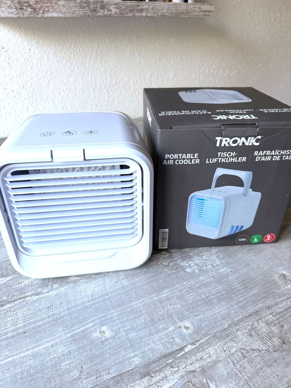 Ventilatoren: Befeuchter Ventilator mit Wassertank - in 8 Farben - Weiss – Neu (gemäss Beschreibung) aus Schaffhausen von mka999 7