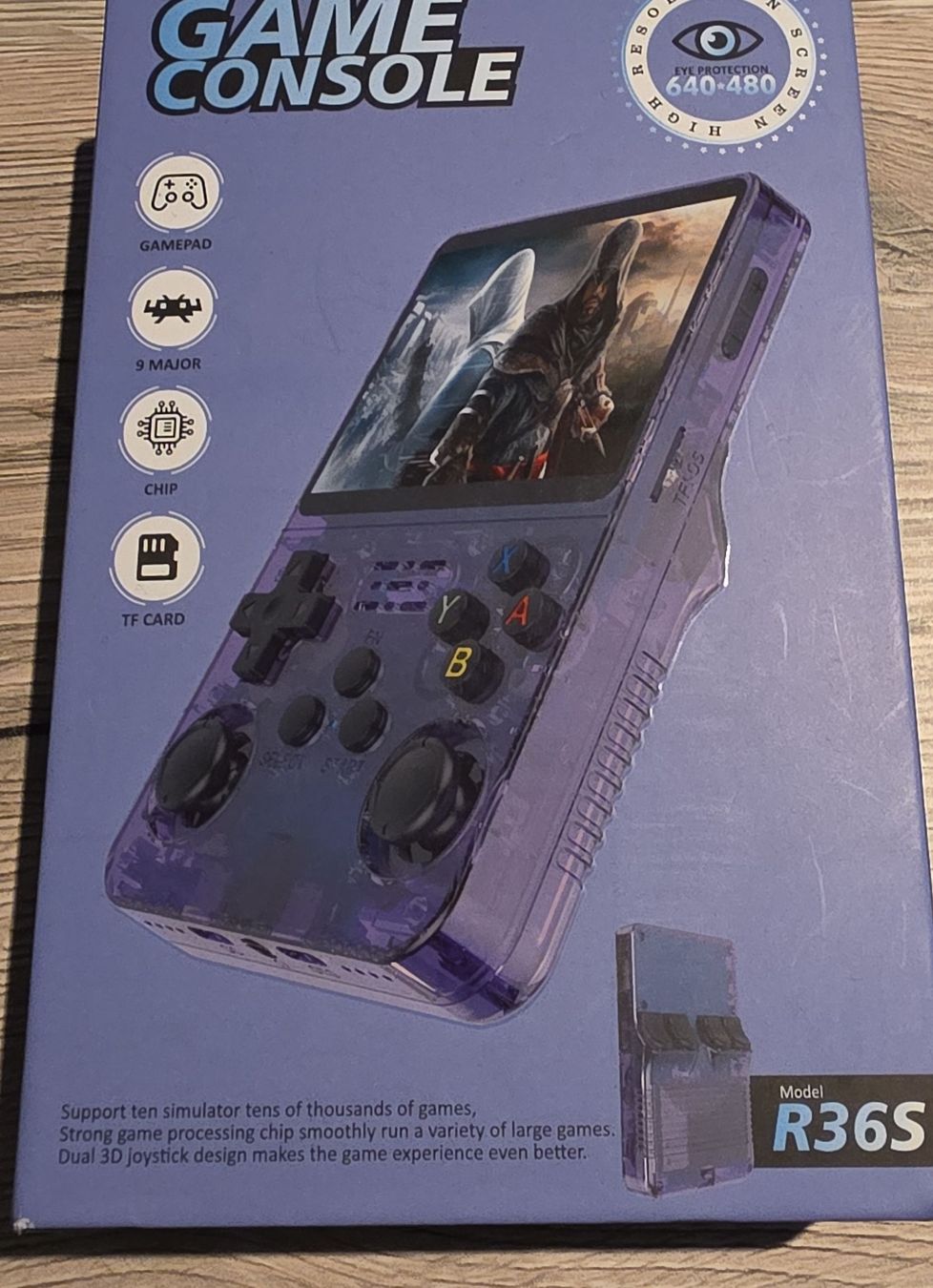 Console: Handheld Spielekonsole R36S neuwertig – Nuovo (secondo la descrizione) da Rothenburg venduto da Egzon_beqiri