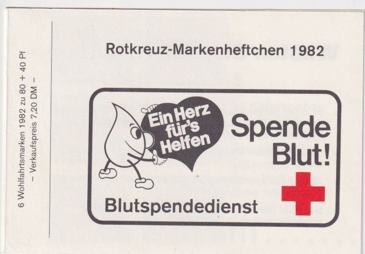 Tutti i francobolli: BRD, Rotes Kreuz MH 1982 – Nuovo (secondo la descrizione) da Langenthal venduto da 1195 1