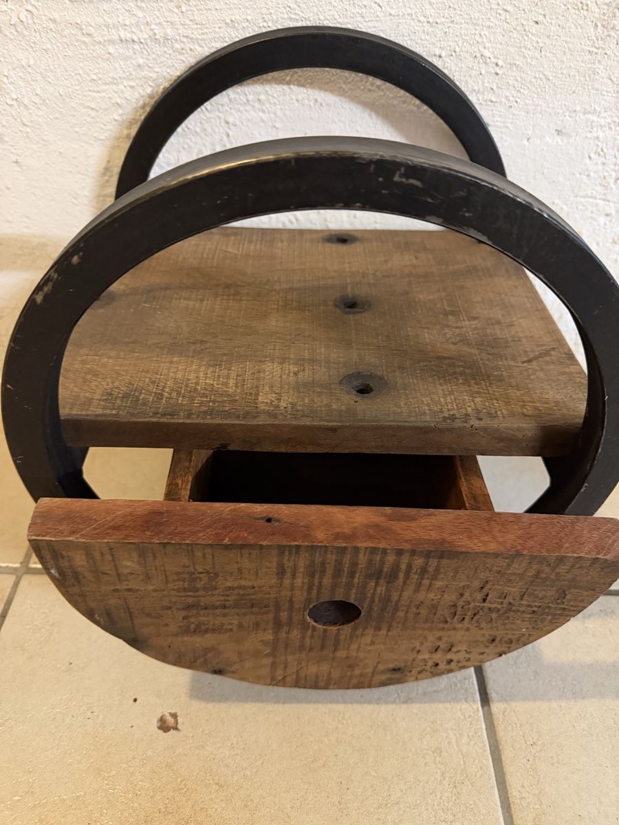 Comodini: Nachttisch Industrie style Metall Holz – Nuovo (secondo la descrizione) da Birsfelden venduto da Haex 4