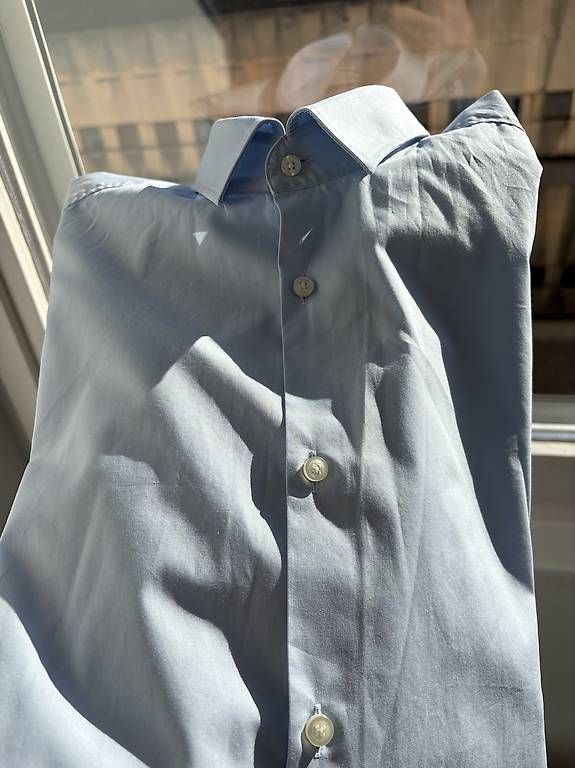 Camicie: Hugo Boss - Chemise bleu clair – Usato da Geneve venduto da tom_d7f8 4