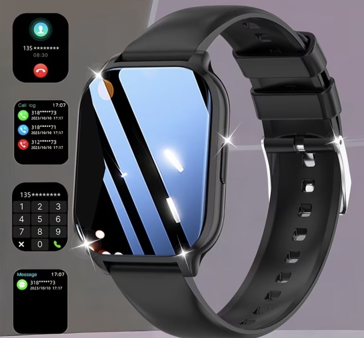 Smartwatch: Smartwatch multifonction - Ne manquez aucun appel! – Nuovo e nell'imballaggio originale da Les valettes venduto da inf_7869