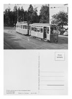 Zürich Rämistr. Gloriastr. Tram VBZ Be 4/4 1364 Kurbeli + B2